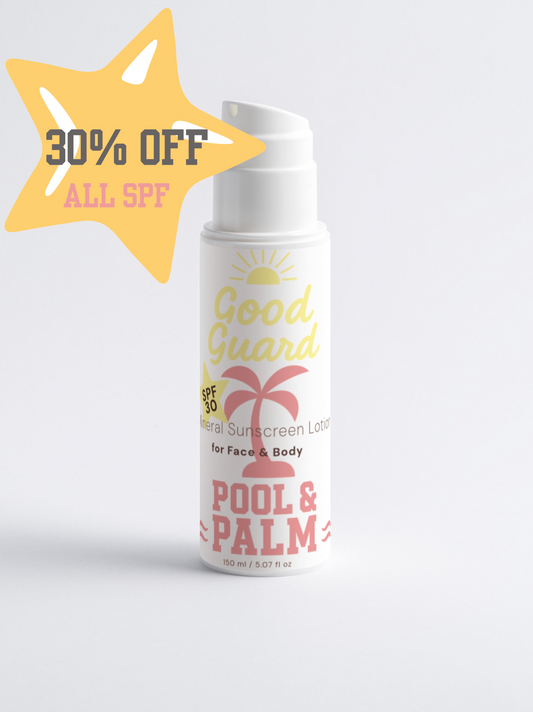GOOD GUARD: Mineral Sunscreen SPF30 for Face & Body (non tinted, 150ml)