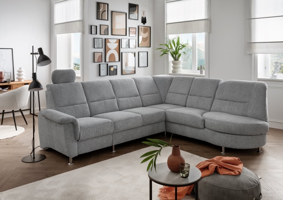 Stylisches Ecksofa Parole von Benformato – Luxus und Komfort für Ihr Wohnzimmer
