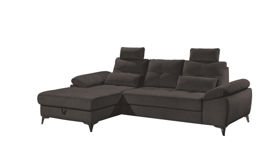 Luxuriöses Ecksofa Auckland mit Schlaffunktion und Bettkasten von Ed Exciting Design