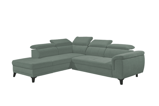 Ecksofa Albany mit Schlaffunktion und Bettkasten von Ed Exciting Design in verschiedenen Farben