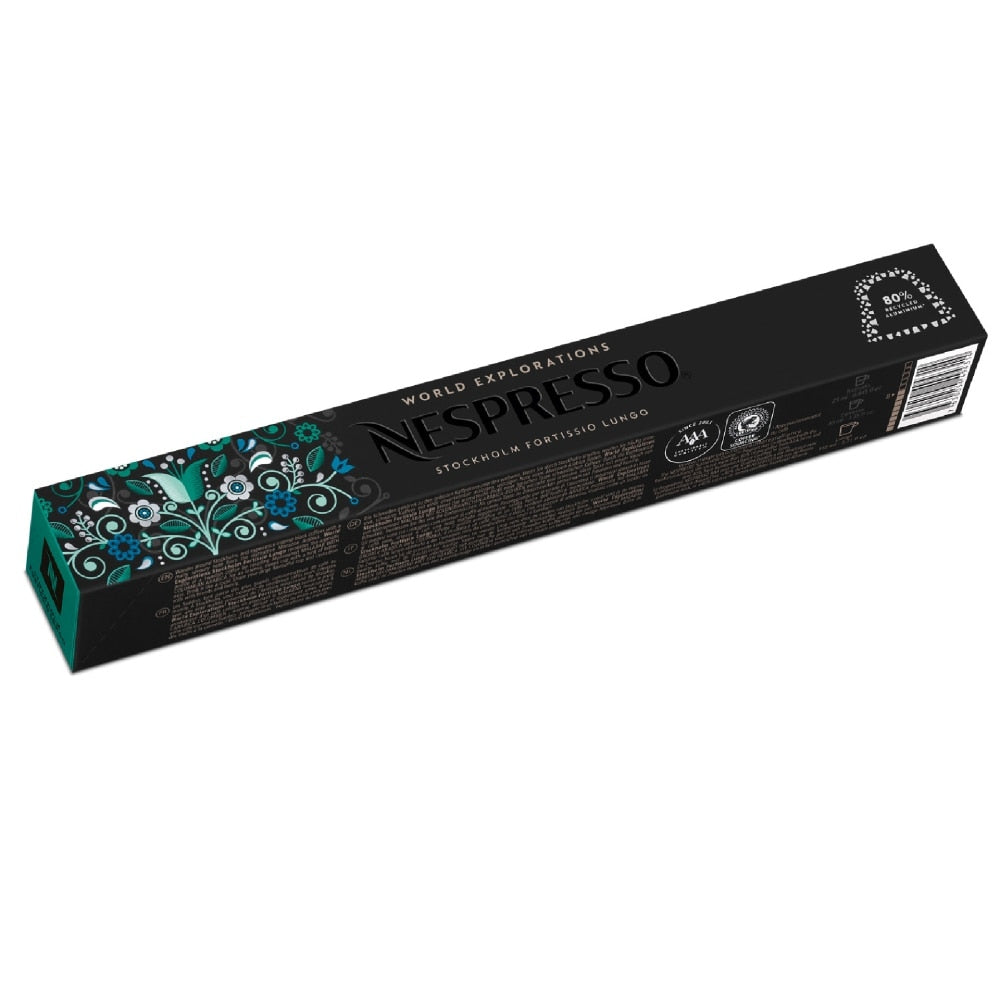 Nespresso Stockholm Lungo Original Line 10 Lungo (110ml) Kaffeekapseln 110 ml Kräftig & vollmundig