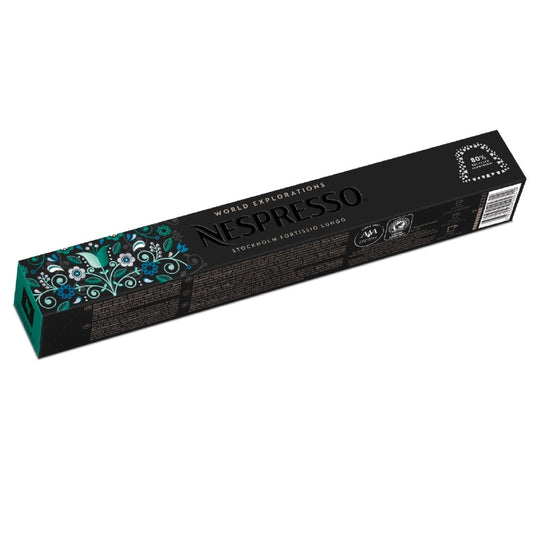 Nespresso Stockholm Lungo Original Line 10 Lungo (110ml) Kaffeekapseln 110 ml Kräftig & vollmundig