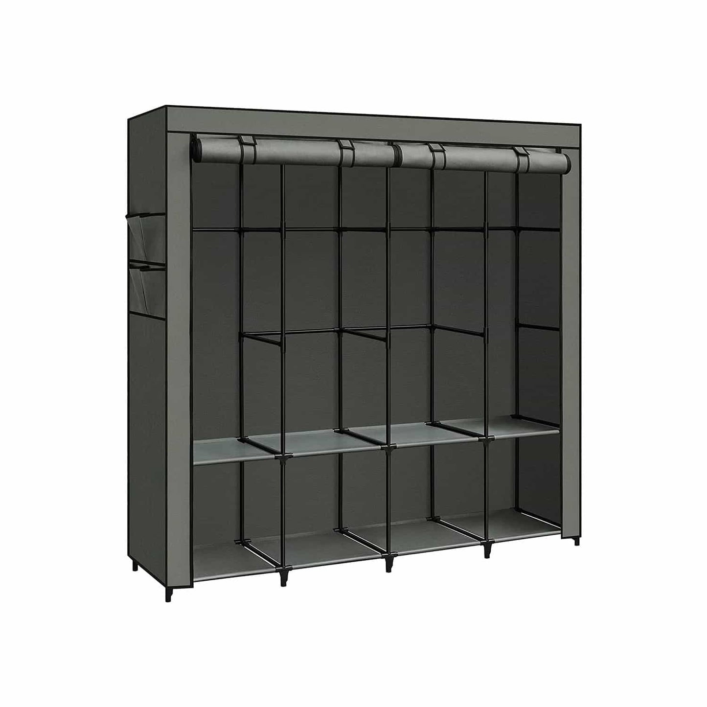 Stoffschrank 45 x 170 x 167 cm salbeigrün