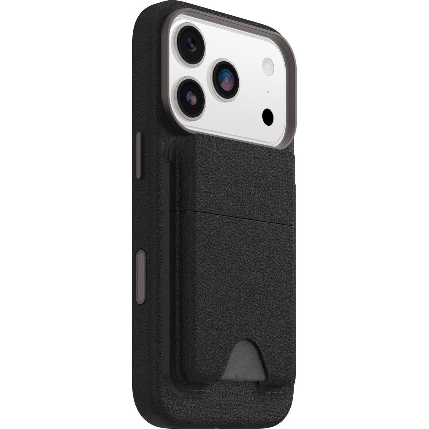 OtterBox Symmetry Kaktusleder MagSafe Wallet - Schwarz