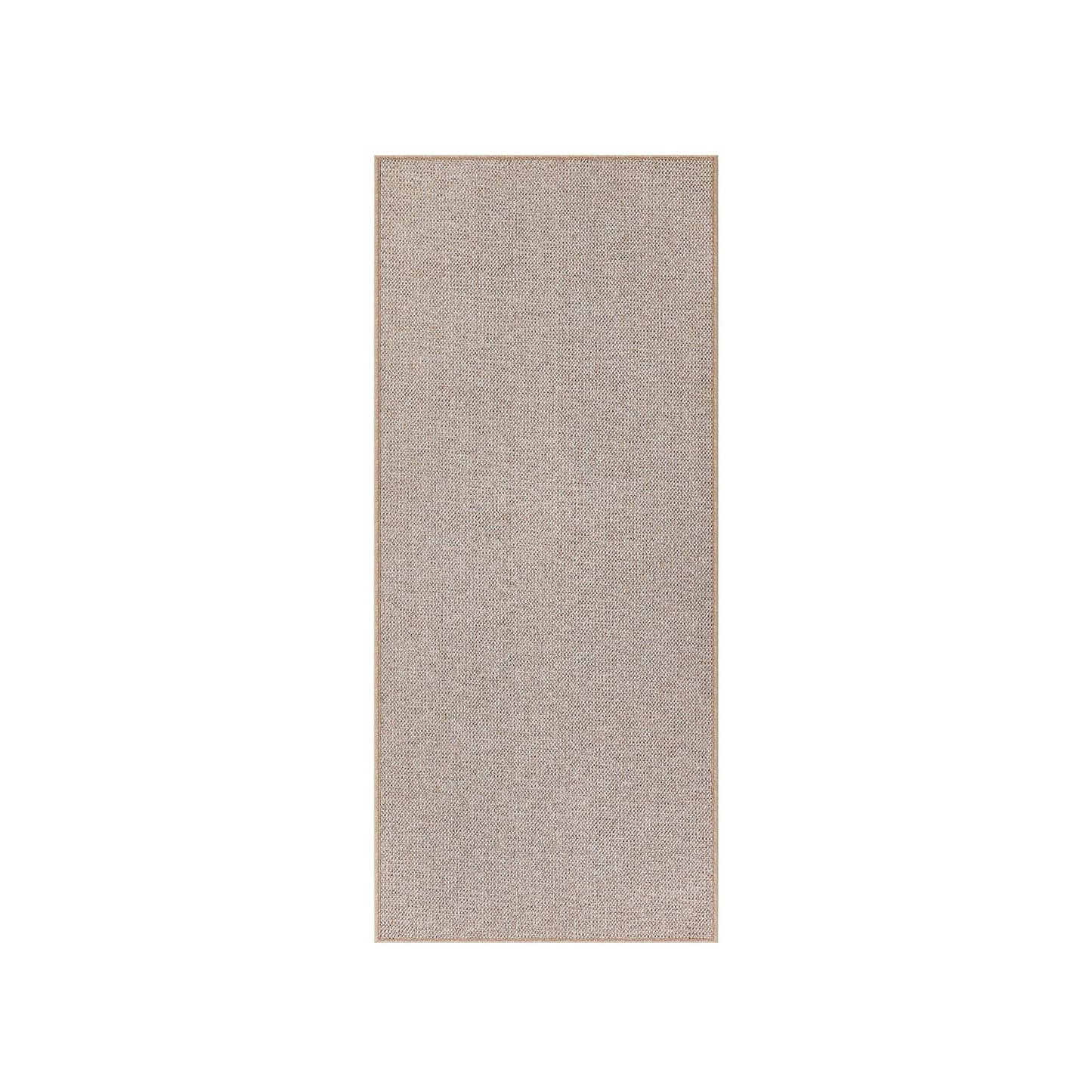 Teppich 80 x 200 cm in Jute-Optik kamelbraun