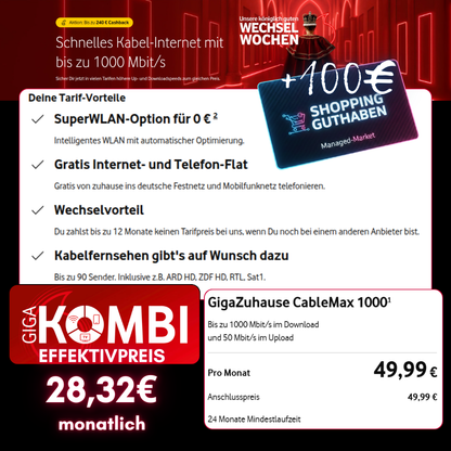Vodafone Internet Zuhause