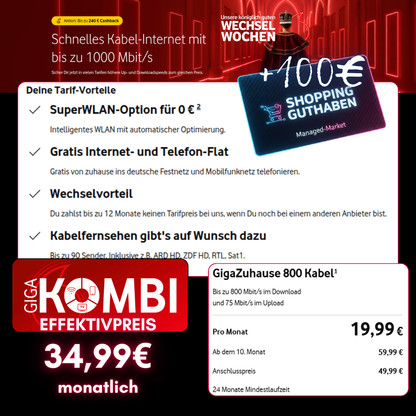 Vodafone Internet Zuhause