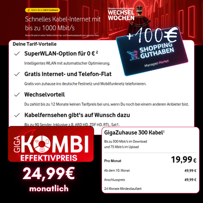 Vodafone Internet Zuhause