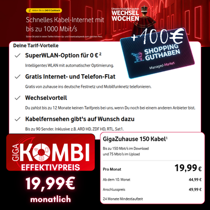 Vodafone Internet Zuhause