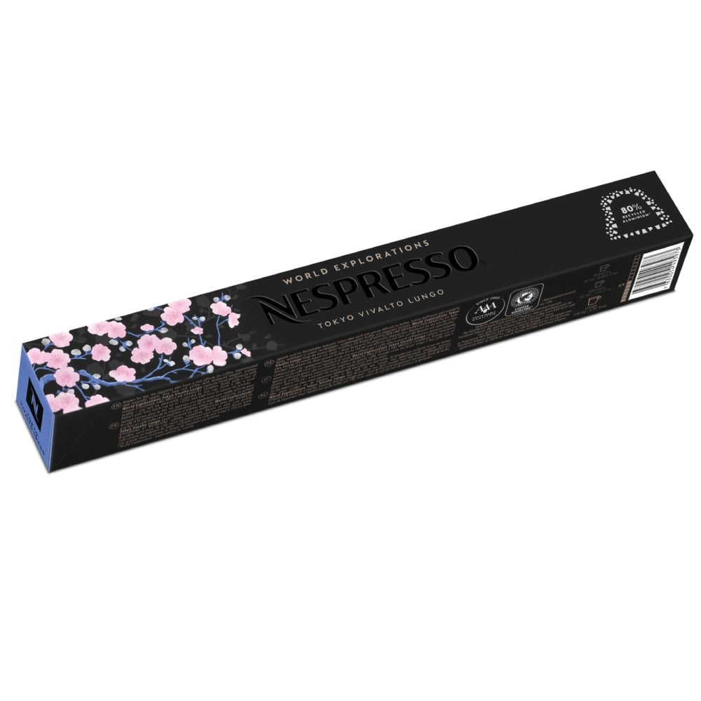 Nespresso Tokyo Lungo Original Line 10 Lungo (110ml) Kaffeekapseln 110 ml Blumig & komplex