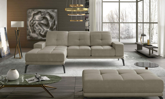 Torrense designer Ecksofa - Modernes und stilvolles Sofa mit verstellbaren Funktionen