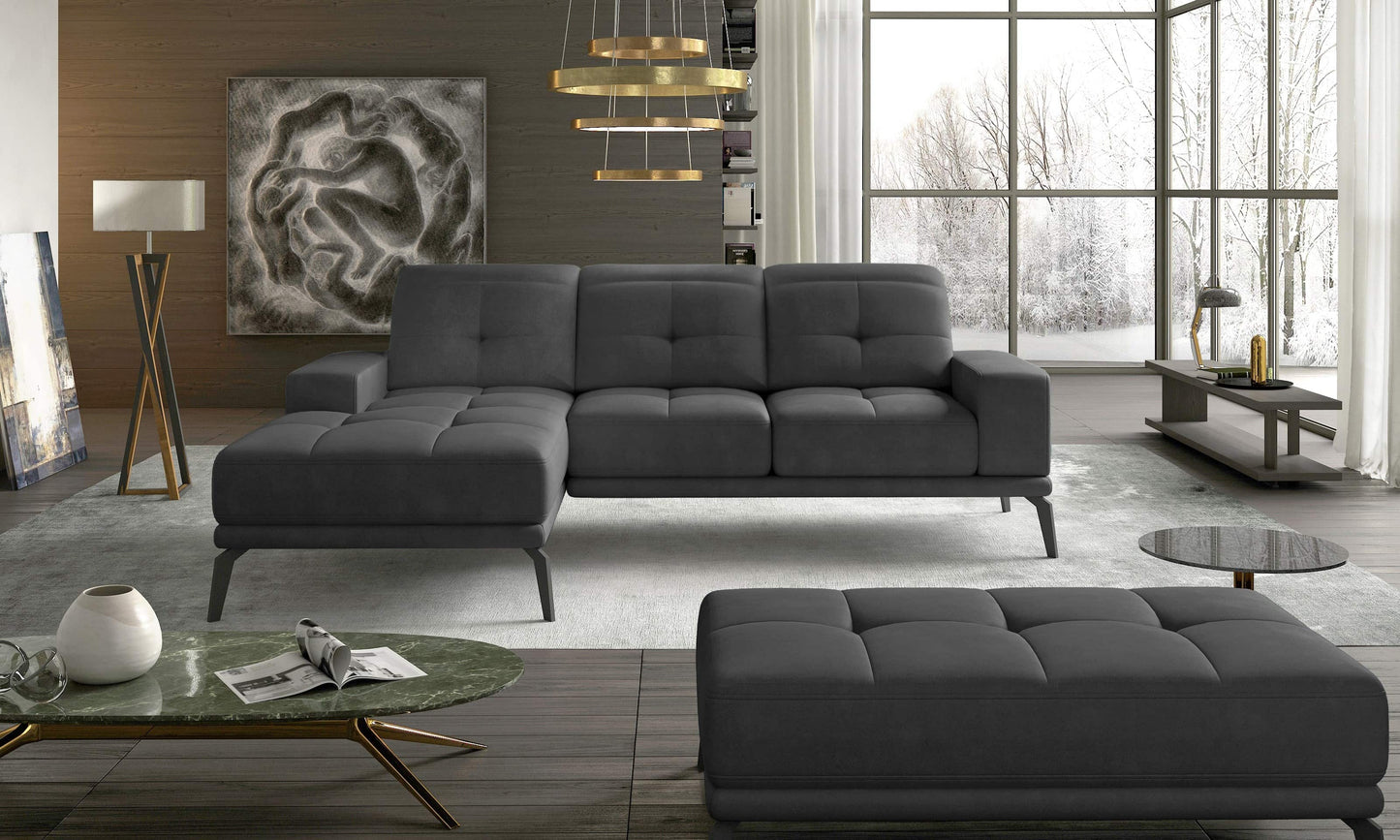Torrense designer Ecksofa - Modernes und stilvolles Sofa mit verstellbaren Funktionen