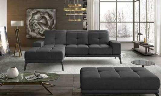 Torrense designer Ecksofa - Modernes und stilvolles Sofa mit verstellbaren Funktionen