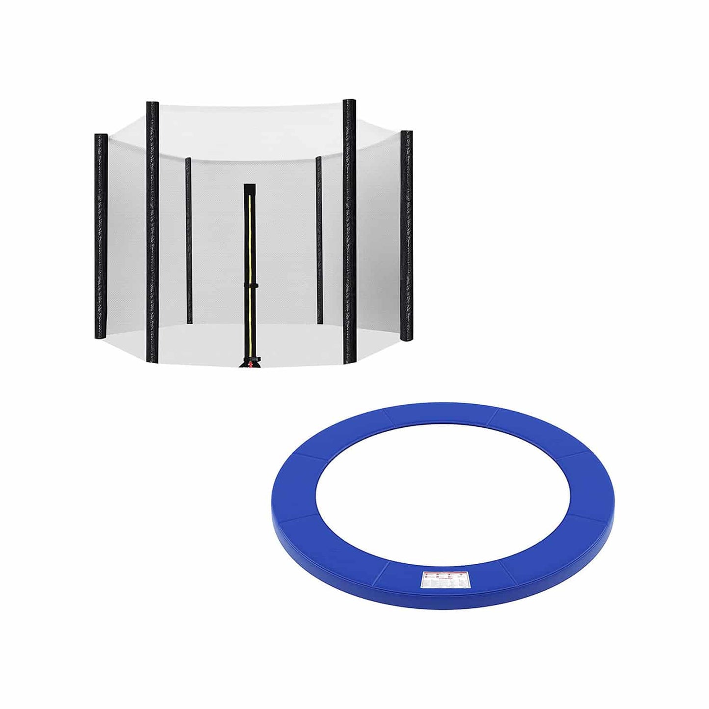 Trampolin-Sicherheitsnetz und Randabdeckung Ø 305 cm