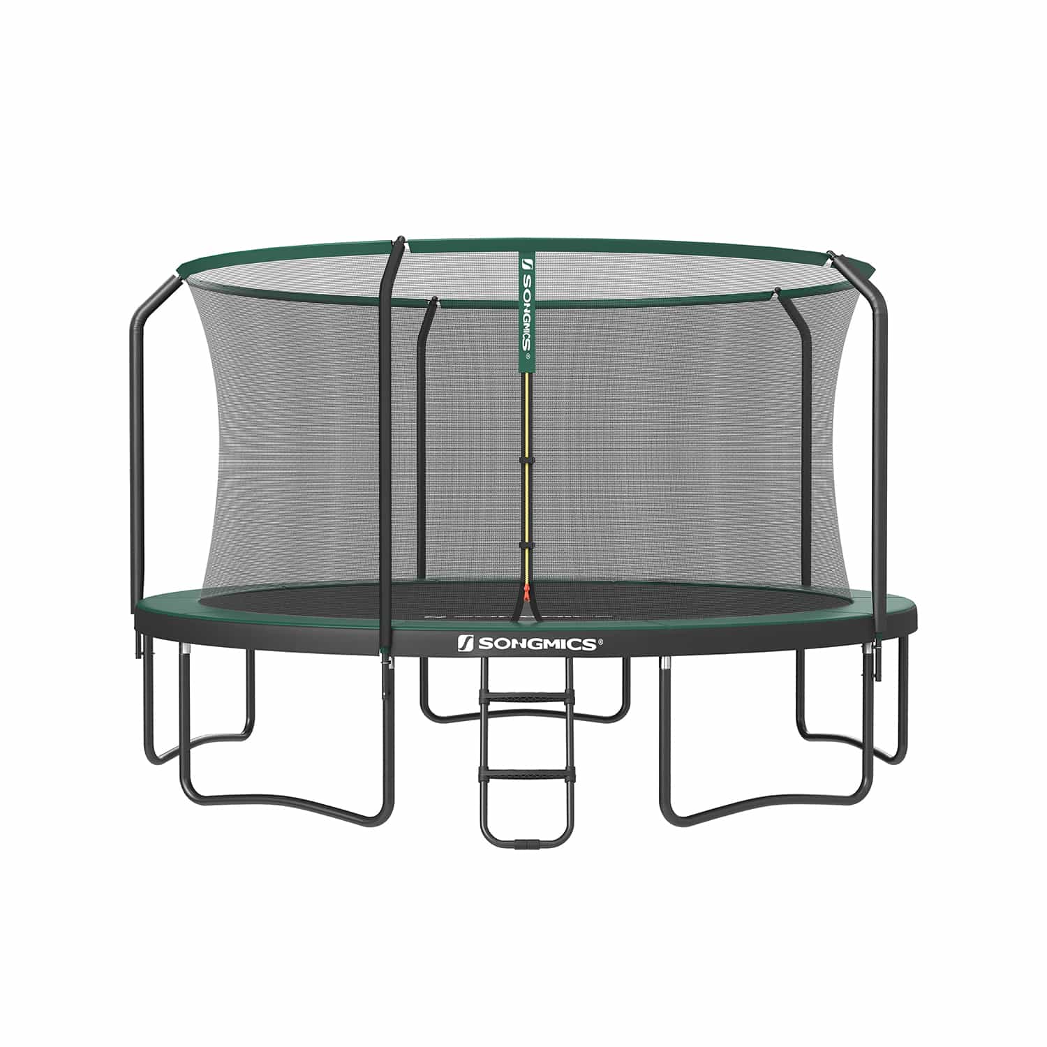 Trampolin rund mit gepolstertem Gestell