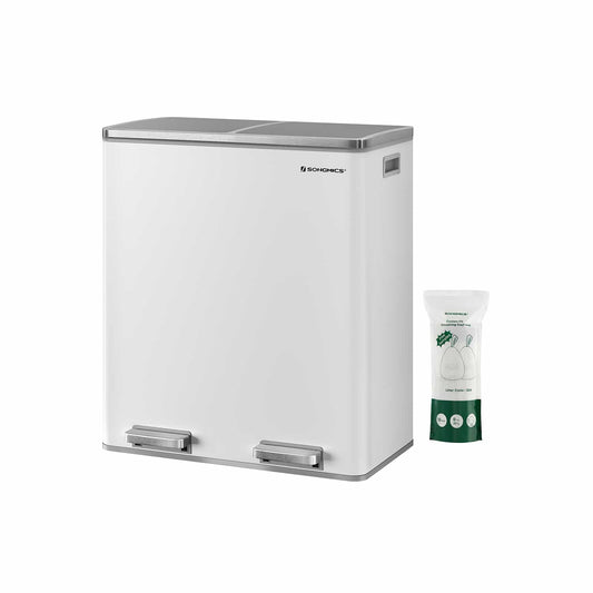 Treteimer mit 2 Fächern