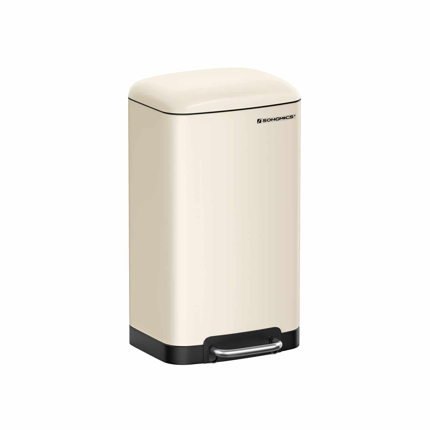 Treteimer mit Inneneimer Cremeweiß