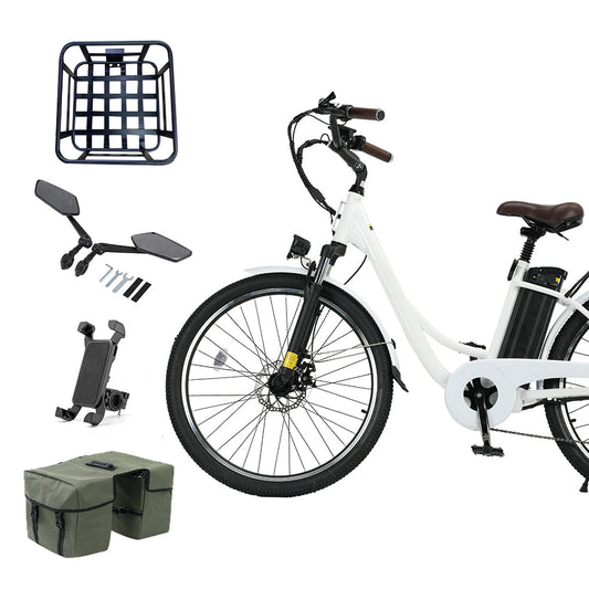 U2 E-bike Bundle-Verkauf - White bundle