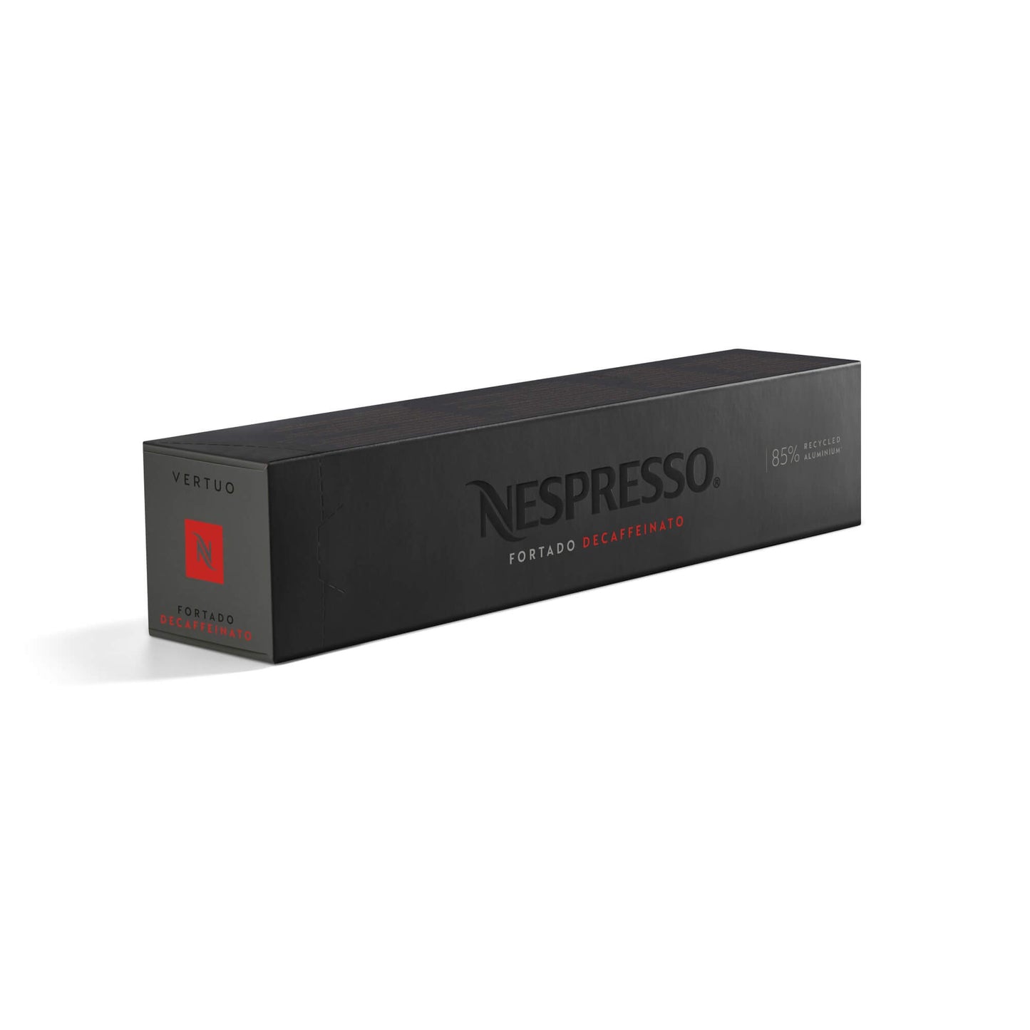 Nespresso Fortado Decaffeinato Vertuo Line 10 Gran Lungo Kaffeekapseln 150 ML Intensiv & vollmundig