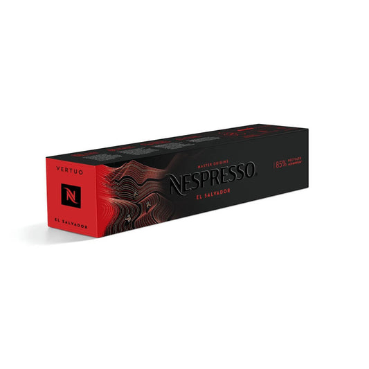 Nespresso El Salvador Vertuo Line 10 Double Espresso Kaffeekapseln 80ml Mild & süß