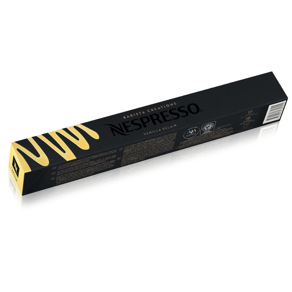 Nespresso Vaniglia Original Line 10 Milchrezepte Kaffeekapseln 40 ml Cremig mit Vanillearoma