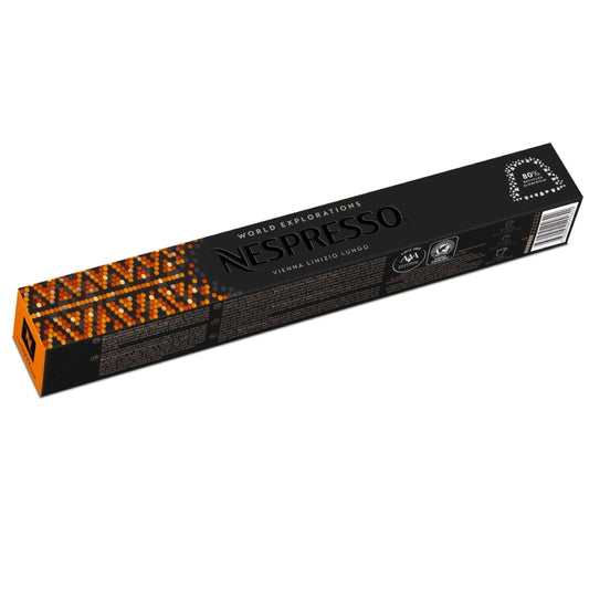Nespresso Vienna Lungo Original Line 10 Lungo (110ml) Kaffeekapseln 110 ml Rund & weich