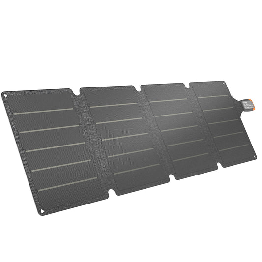 HOMCOM Faltbares Solarpanel 36W 13,2V Tragbares Outdoor Solarladegerät mit  USB-A, Typ-C Tragetasche IP67 Wasserdicht Solar-Ladegerät für Garten, Camping Wandern Outdoor   Aosom