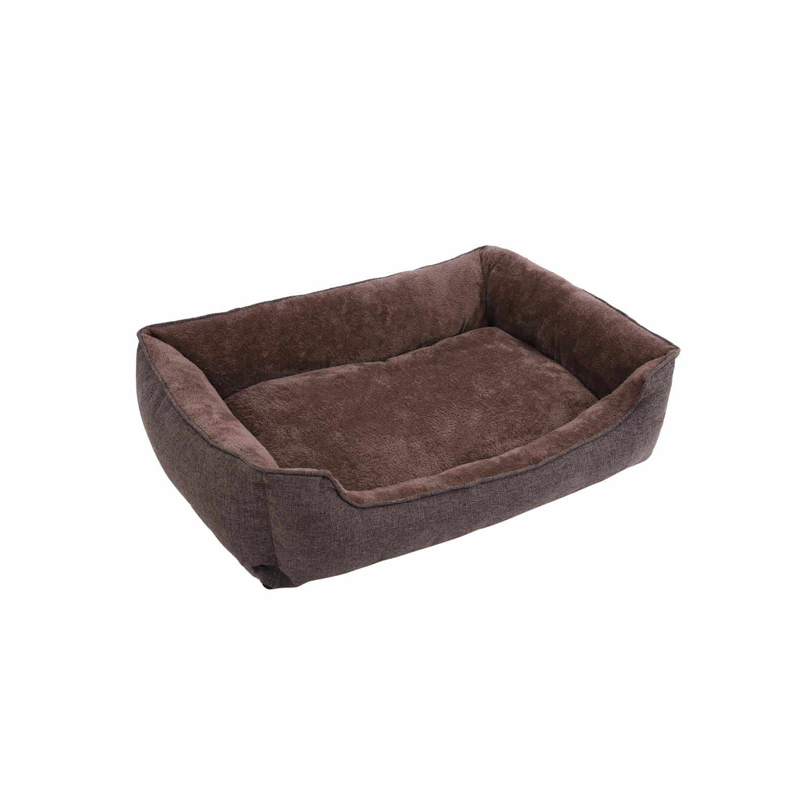 Waschbares Hundebett 110 cm Braun