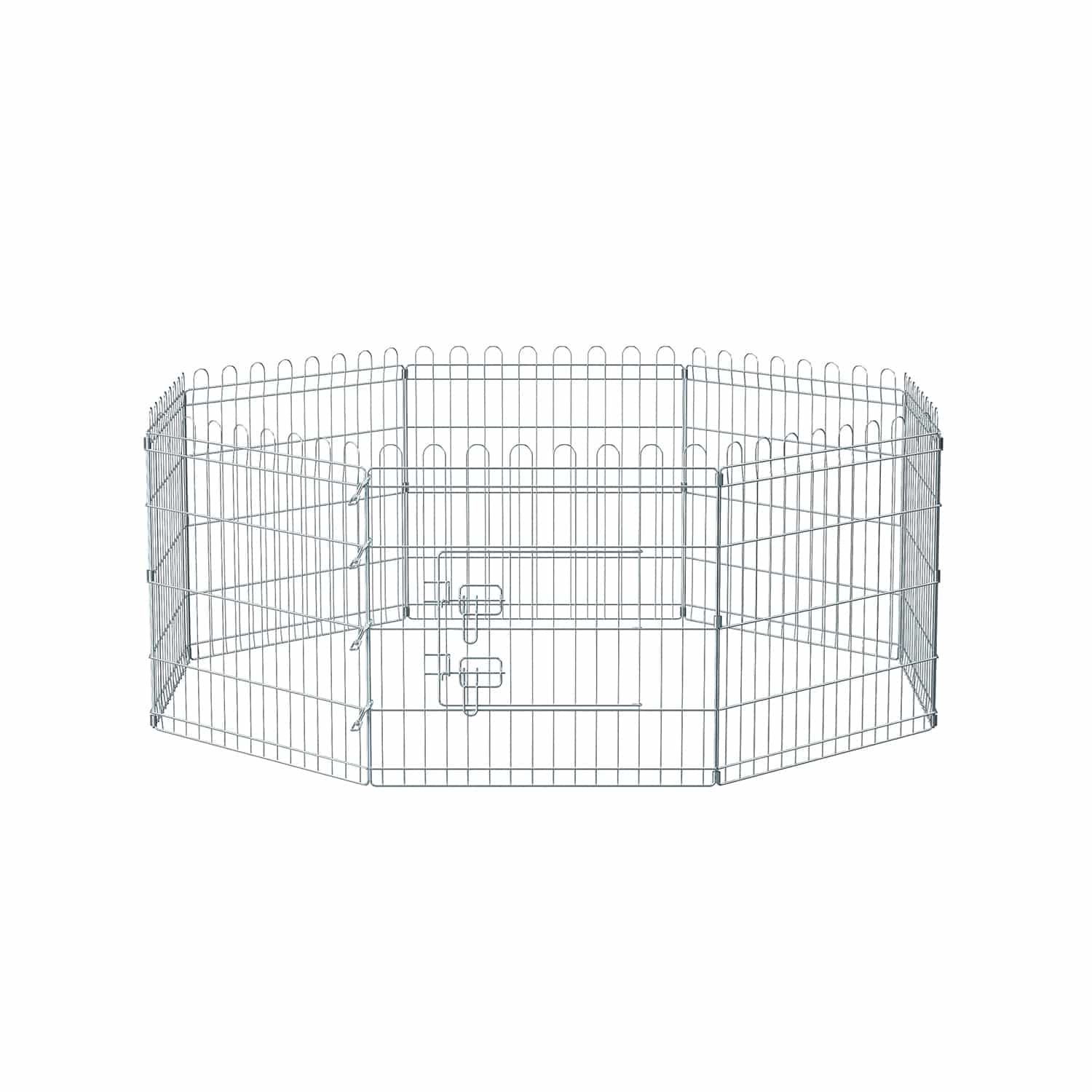 Welpenauslauf aus Metall