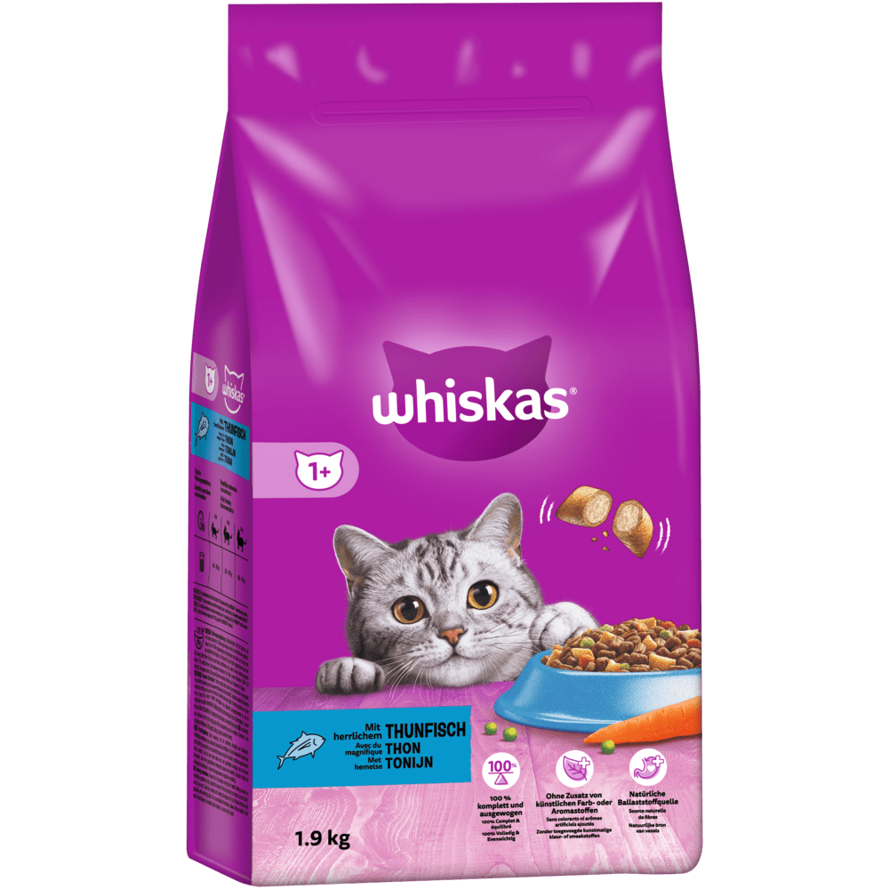 Whiskas Adult 1+ Thunfisch 1,9kg