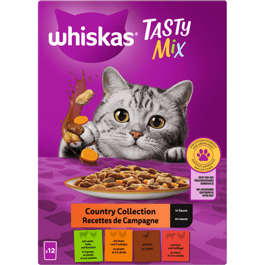 Whiskas M.P Tasty Mix CountryCol Sauce