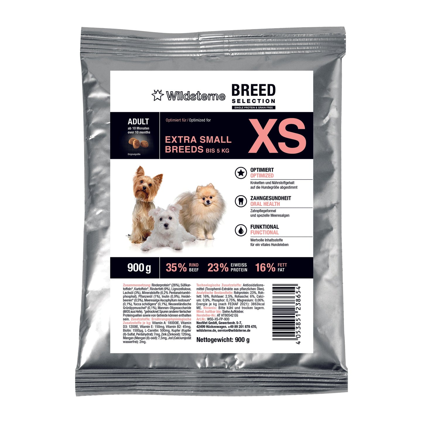 Wildsterne Breed Adult XS