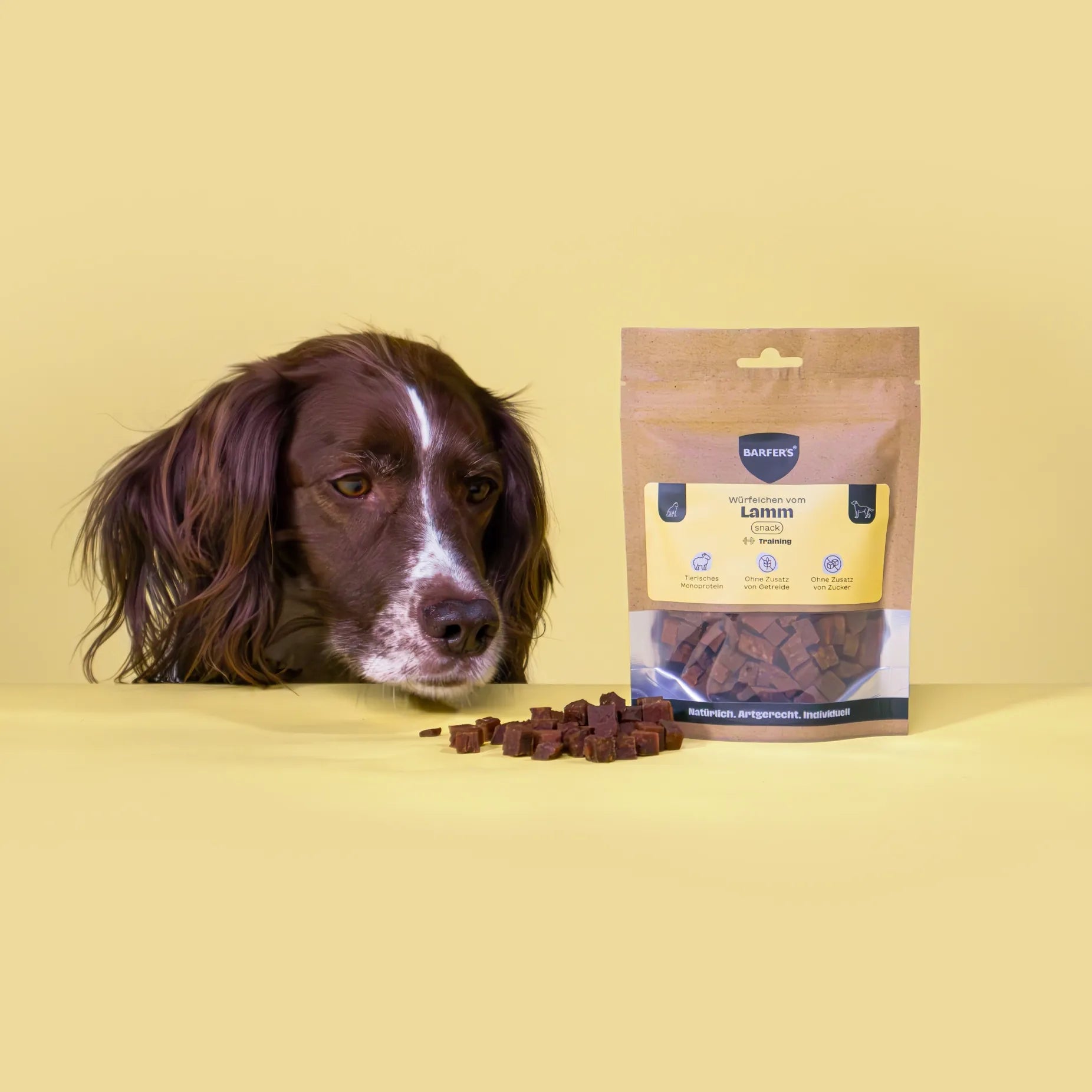 BARFER'S SNACK  - Würfelchen vom Lamm