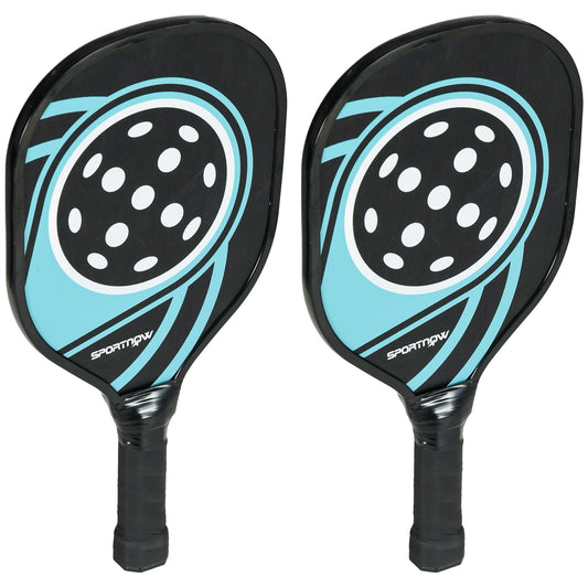 SPORTNOW Pickleball Paddles Set mit 4 Schlägern und 4 Bällen, Tragetasche inklusive, perfekt für Teams und Familien   Aosom.de