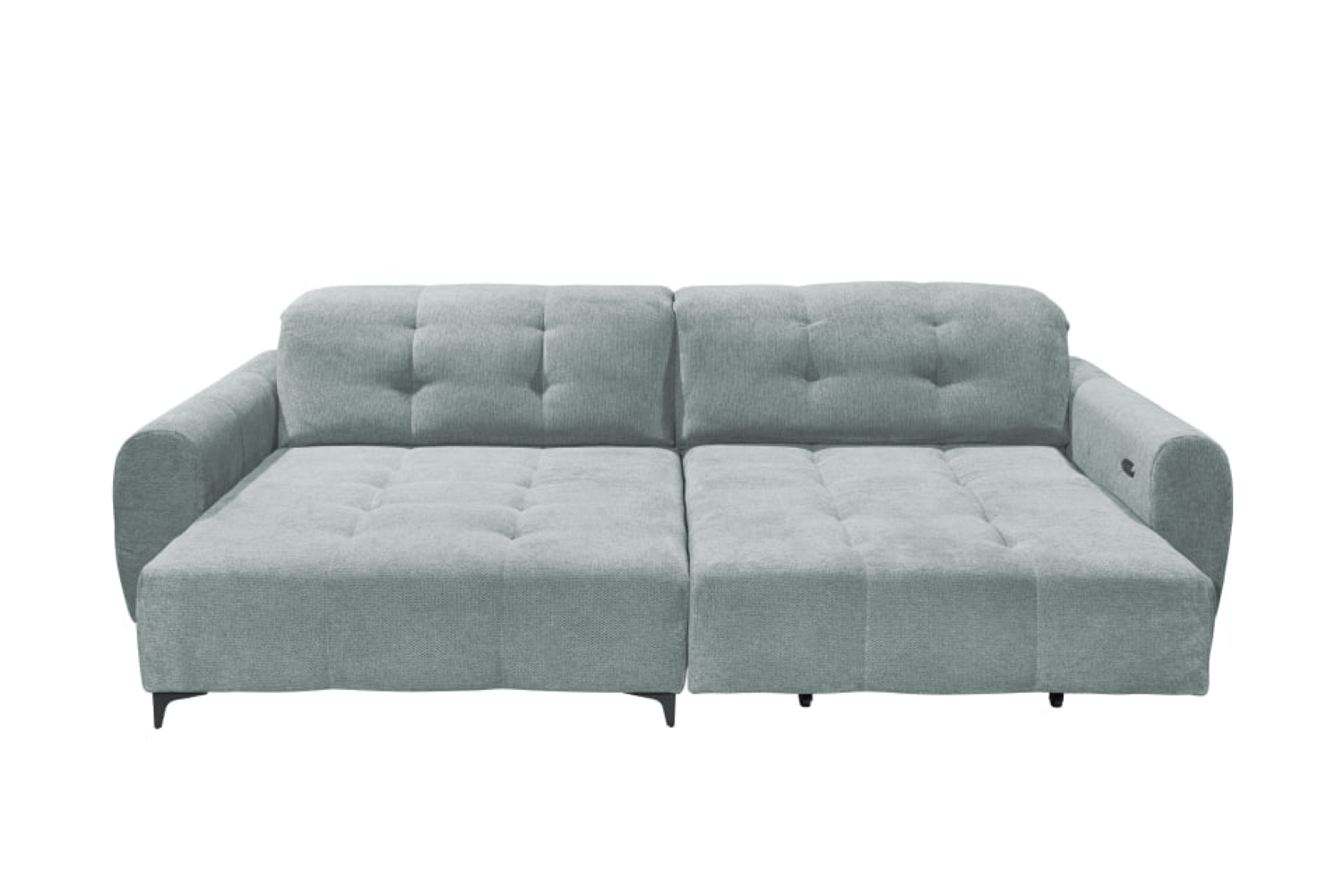XXL Cosyseat Nassau - ice blue – Das Ecksofa mit Elektrofunktion und Loveseat-Komfort