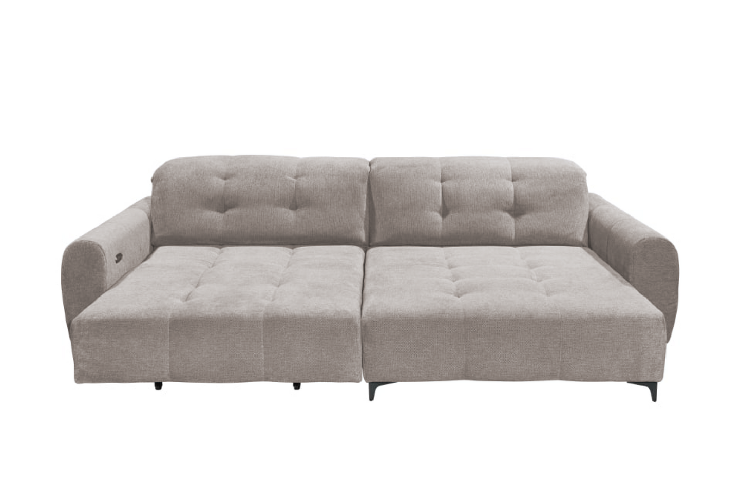 XXL Cosyseat Nassau - taupe – Das Ecksofa mit Elektrofunktion und Loveseat-Komfort