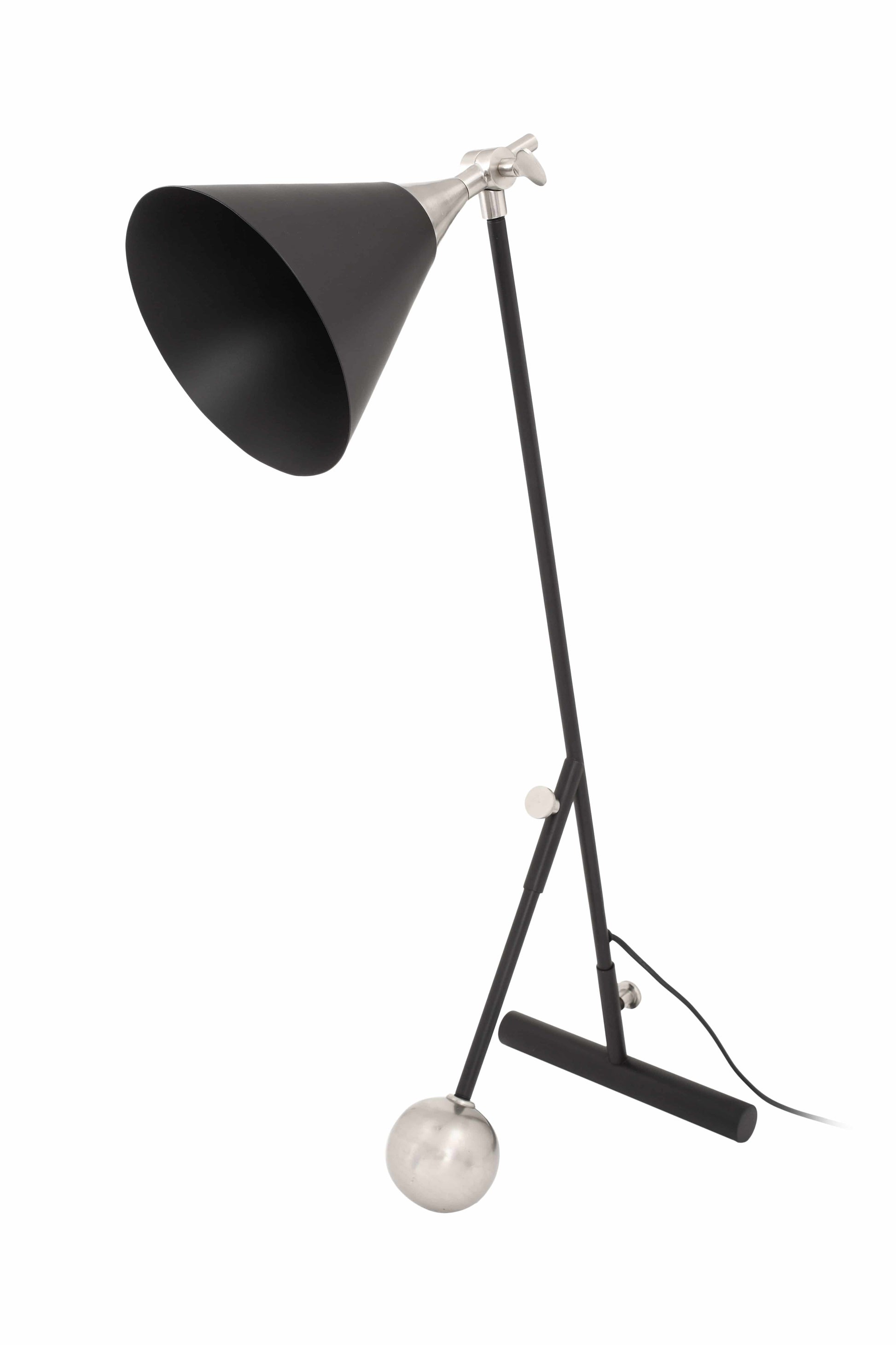 Tischlampe Celeste 225 Schwarz / Silber