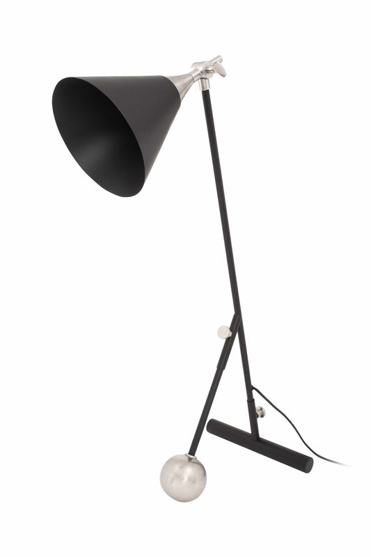 Tischlampe Celeste 225 Schwarz / Silber