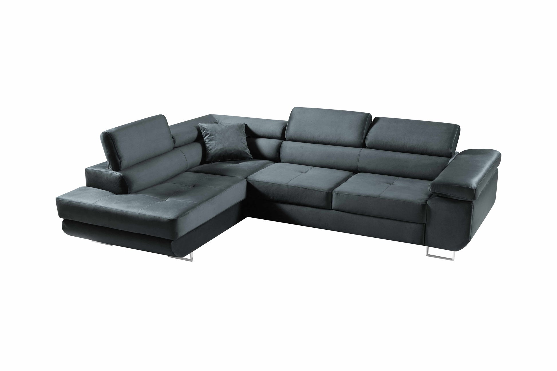 Ecksofa Divan 125-L Grau