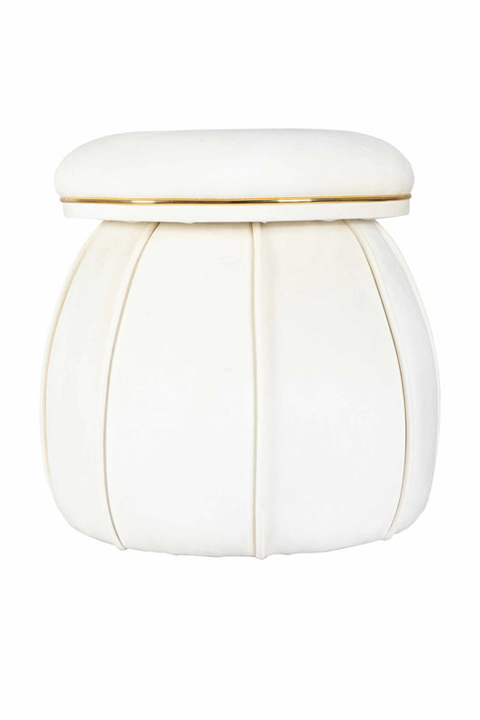 Hocker Corin 125 Taupe / Gold