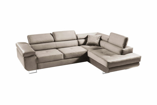 Ecksofa Divan 125-R Grau