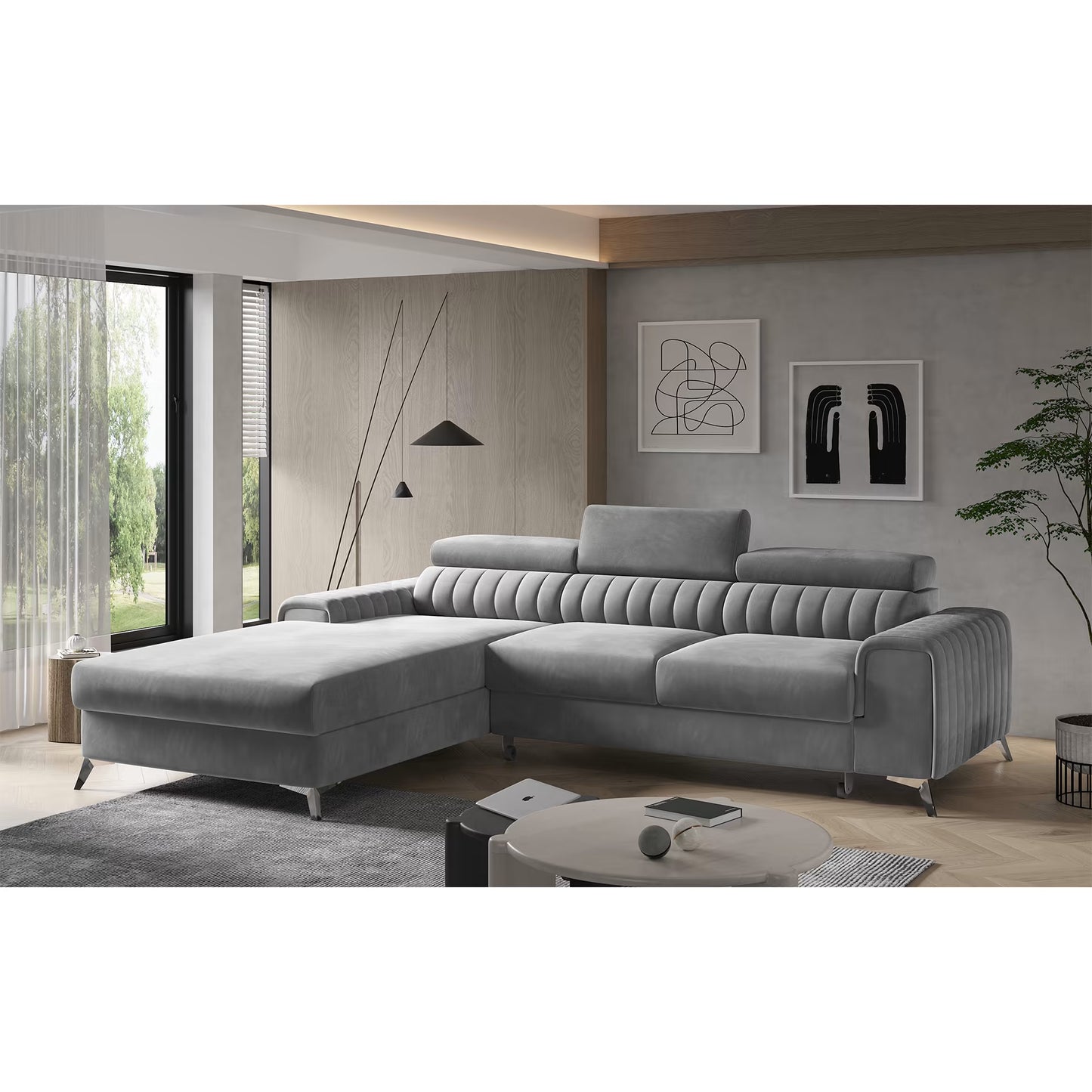 Ecksofa mit Schlaffunktion Jayson – Bequem, modern und funktional