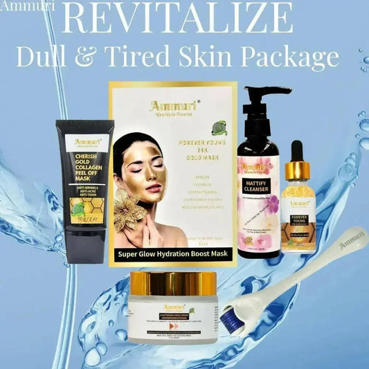 Ammuri Revitalize Skin Care Package for Dull Skin