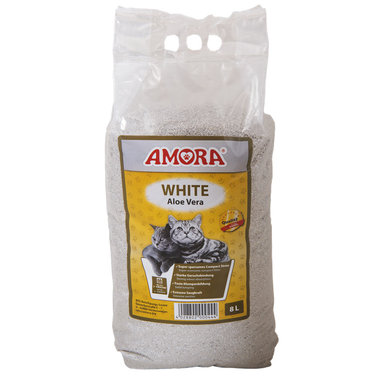 AMORA Katzenstreu Compact Aloe Vera