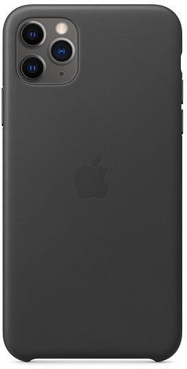 iPhone 11 Pro Max Leather Case schwarz