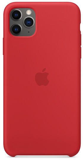 iPhone 11 Pro Max Silicone Case rot
