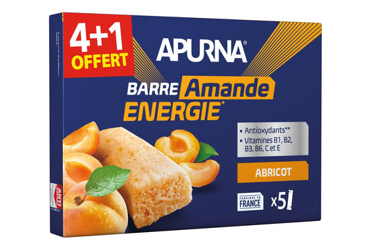 Energieriegel Aprikose-Mandel 4+1