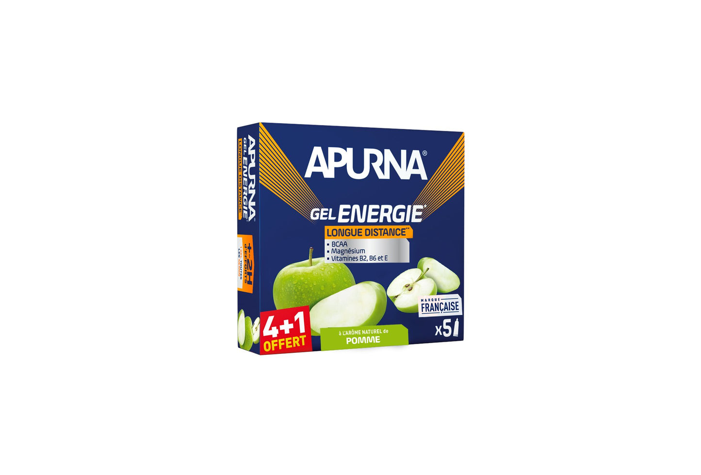 Étui gels +2h d'efforts Pomme