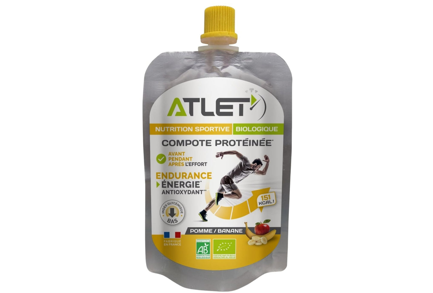 Bio-Protein-Kompott Apfel Banane
