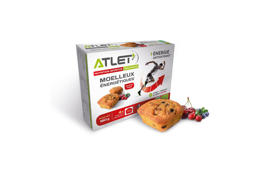 Étui de 4 Moelleux Énergétique - Fruits Rouges